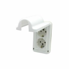 투요 방적콘센트 덮개 매입 2구 가정용콘센트 욕실용콘센트 욕실콘센트