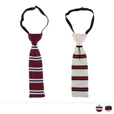 모던브릭 니트클래식 유아 아동 어린이 일자 넥타이 촬영소품 각종행사 단체주문가능