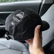 아웃도어 패션 속건 모자 경량 야외 UV 차단 모자 등산용 모자 추천 트렌디한 골프 모자 고급 소재 스냅백, 블랙