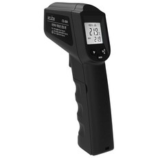 아쿠바 비접촉 적외선 온도계 CS-304 블랙, 1개