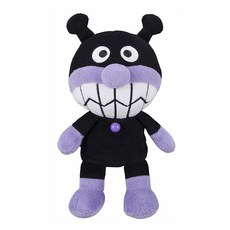 일본 호빵맨 캐릭터 미니 봉제인형, 1개, 세균맨, 18cm