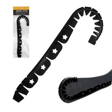 스트리트 하키용 하키 스틱 랩 어라운드 커버 가드 아이스 보호대 시스 훈련 장비, 1. Black, 1개