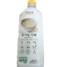 자연주의 유기농 식혜 1.8L, 3개