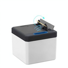 ADSA 智慧感應牙籤盒, 深藍色電池版, 1個