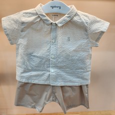 아가방 노아캐쥬얼반팔5부상하 (베이지)