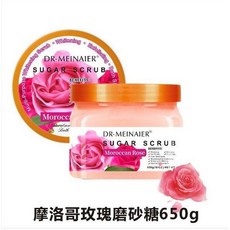 DR. MEINAIER 胡蘿蔔多效磨砂膏 嫩白去角質 身體沐浴, 1個, 玫瑰