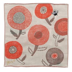쿠스하시 모오리 (Kusubashi Mon Ori) morita MiW 거즈 손수건 큰벌 베이지 A-64794-86-BE 25×25cm