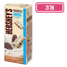매일)허쉬초코쿠키앤크림235ml, 235ml, 3개