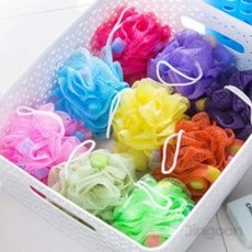 에잇룸 샤워볼 6종 목욕타월, 랜덤