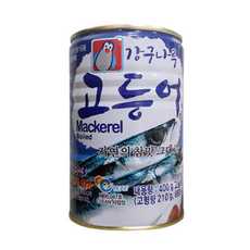 펭귄HC 고등어 통조림 6캔 / 고등어캔 반찬, 400g, 6개