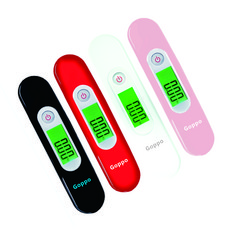 Goppo 캐리어 무게 측정기 손저울 휴대용 저울 여행용 저울 4가지 컬러 중 선택!, KLS-01/ WH, 1개