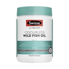 Swisse Ultiboost野生魚油軟膠囊 1000mg, 400顆, 1罐