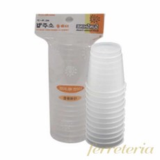 옥이드림 다회용 소주컵 12P 캠핑용술잔 야외용컵 플라스틱소주잔