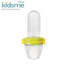 英國 kidsme 咬咬樂咀嚼訓練器 (擠壓式 升級版) 4m, 香蕉黃, 1個