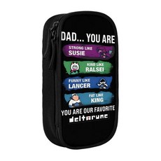 게임 케이스 큰 상자 더블 레이어 빈티지 학교 디자인 편지지, 1개, 8. 12