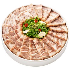 쫄깃쫄깃 담백한 편육 새우젓포함 안주 야식 혼술 간편식 대경푸드빌, 265g, 2개