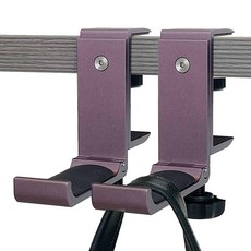 [2개입] OTD 책상가방걸이 휴대용 책가방걸이 스위트퍼플