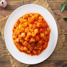 밥에는 김치 국내산 100% 깍두기, 1kg, 1kg, 1개
