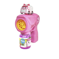 로보카폴리 엠버 익스트림 자동버블건, 핑크 4개, 4개