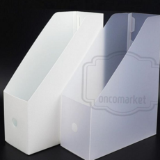 접이식 파일 꽂이 사무용 플라스틱 정리함 투명 파일 꽂이 데스크 책상 책꽂이 수납함 보관함 서류 수납