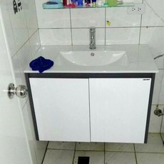 宇恆衛浴 60公分 吊櫃 洗臉盆, 詳見包裝, 詳見包裝, 50cm浴櫃（黑白色）