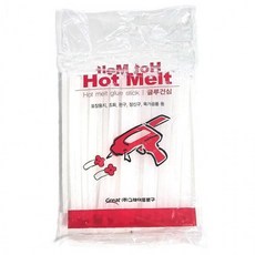 그레이트 핫멜트 견고한 글루건심(소)500g-1봉지 글루스틱, 1개