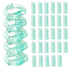 5공 루즈링 제본링 바인더링 셀프, 30개, 민트, 12mm