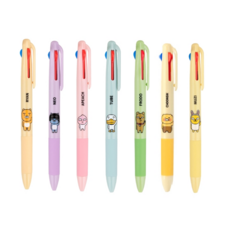 카카오프렌즈 3색 볼펜 0.7mm, 1개, 프로도