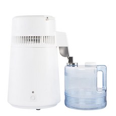 가정용 증류수 정수기 스테인리스 스틸 정수 필터 750W 4L, 5.220V - WHITE, 5.220V - WHITE