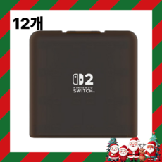 호리 닌텐도 스위치2 24매 수납 카드 케이스, 1개, 클리어 블랙, NSX-009A