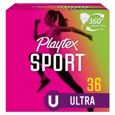 [PLAYTEX] 스포츠 울트라 36 탐폰, 1개