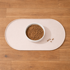 테일앤코 반려동물 식기매트 강아지 고양이 실리콘 밥그릇 매트, 1개, 그레이