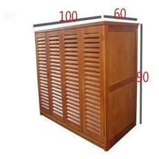 조립식 낮은이불장 슬라이드옷장 낮은옷장 낮은옷, 조립, 업그레이드 버전 꿀색 100x60x90