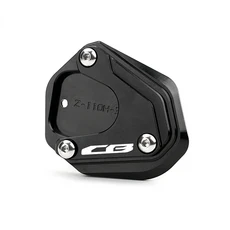 혼다 CB500F CB650R CB300R CB125R CB CNC AI 오토바이 킥스탠드 사이드 풋 익스텐션 패드, 12 1PCS-Black