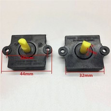 전기 팬 교체용 2개입 범용 3단 사각 스위치 블렌더 주서기 수리 부품용 시프트