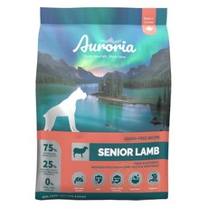 Auroria 狗飼料 熟齡犬羊肉配方, 2.27kg, 1個, 羊肉