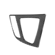 탄소 섬유 인테리어 기어 시프트 패널 ABS F30 커버 F32 데칼 시리즈 3 4 트림, LHD