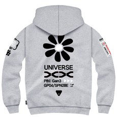 간쓰리 GP04SP 국내생산 기모 후드티