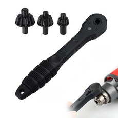 루이 3-in-1 멀티 드릴척 키 세트 강력 탄소강 + 내마모 핸들 전동드릴 호환, 1개