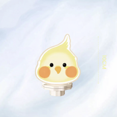 [노아르] 앵무새 발톱갈이 스톤 발판 부리갈이 횃대 모란앵무 세키세이잉꼬 케이지 장난감, 1개, 코카티엘