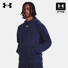 [정상가 79 000원] UA 라이벌 플리스 남성 후드티_1379757-410