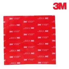 하이패스 부착용 투명 양면테이프 10cmx10cm 접착제테이프