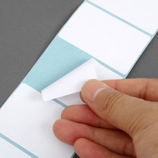 소형 감열지 라벨 스티커 비닐 개별 포장 병원 바이알 혈액 튜브 60x40