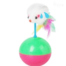 베네몰 오뚜기 마우스 고양이장난감 오뚝이장난감, 12cm