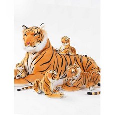 대형 호랑이 인형 호랑이 거실 장식소품 동물, 9. 황호랑이 60cm(동물원/빠른)