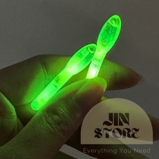 지니셀 야간용 형광튜브 낚시용 케미 야간낚시도구, 일자형 4.5