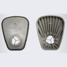 유해가스차단 방독면 필터결합용 어댑터 1쌍 분진차단 안전장비 비산먼지차단 생존배낭 땀안차는