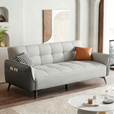 BYOU 1~3인용 접이식 소파베드 1400 1700 2000, 진회색 + 연회색 200cm