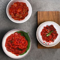 설해담 오징어젓 낙지젓 창란젓, 1세트, 660g