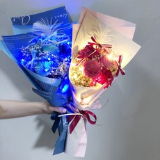 乾燥花LED燈串花束, 1個, 白晝, 白晝